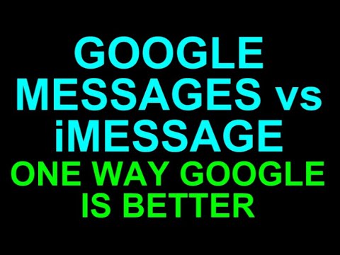 One Way Google Messages BEATS iMessage - Android vs iPhone Texting