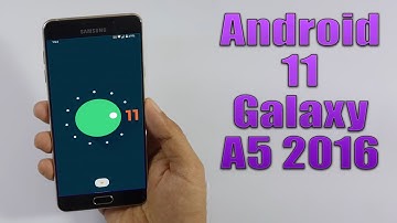 Install Android 11 on Galaxy A5 2016 (LineageOS 18.1) - How to Guide!