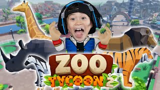 Touring Kaven's Zoo In Zoo Tycoon On Roblox!