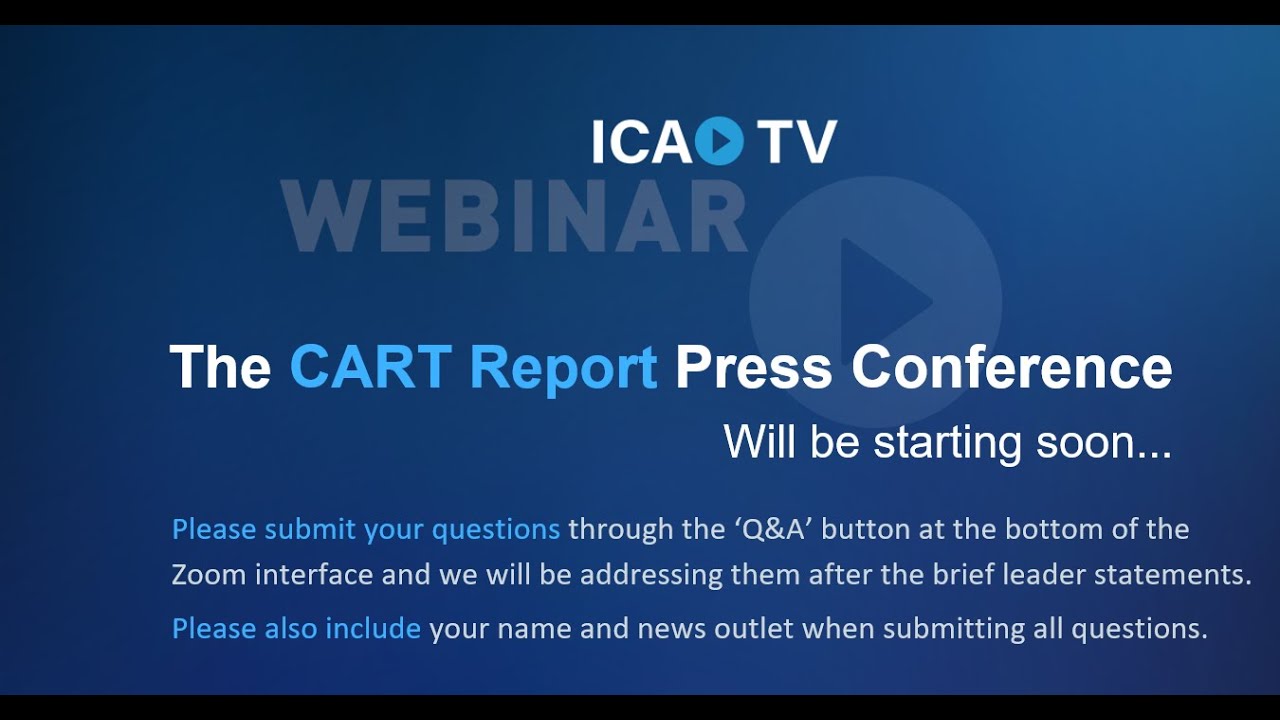 Press Conference: ICAO Council adopts new COVID-19 aviation recovery ‘Take Off’ guidelines