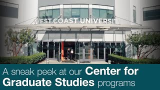 Exploring West Coast University's Center for Graduate Studies