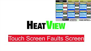 HeatView – Touch Screen – Clearing faults (Tutorial #15)
