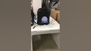 HECHEN LED backpack, project any advertisement or video you like