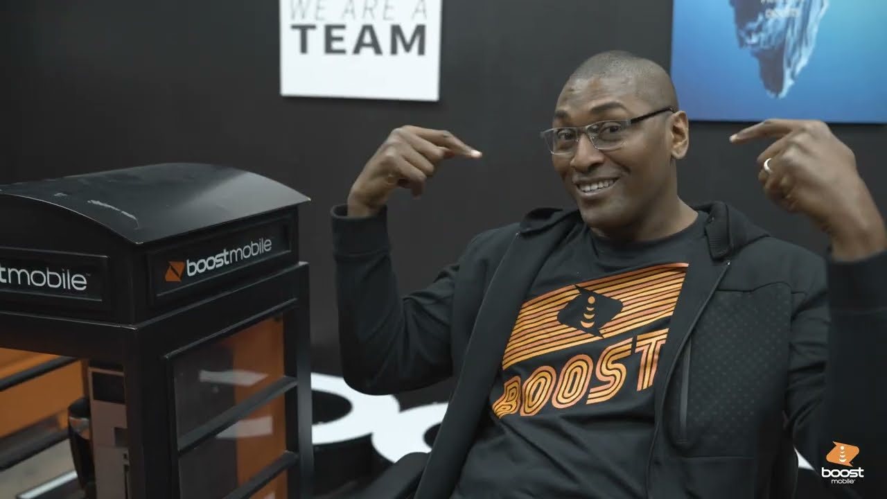 Boost Mobile "Undercover Boss" Promo Content W/ Metta World Peace