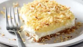 No-Bake Coconut Cream Lush Dessert