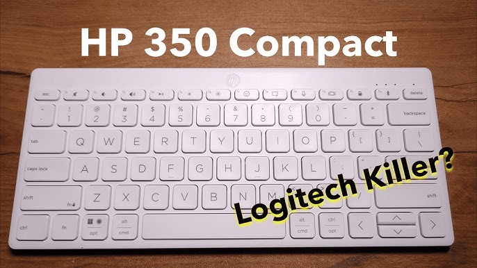 HP 350 Compact Multi-Device Bluetooth Keyboard  Just your type: Compact,  comfortable, connected 