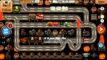 Rail Maze 2 Long Train Gameplay - Train Puzzle Game - Android Gameplay #1932