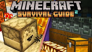 Dropper Clocks & Auto Blast Furnace! ▫ Minecraft Survival Guide (1.18 Tutorial Lets Play) [S2E86]