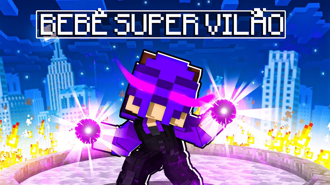 O BEBÊ S4ULO se TORNOU um SUPER VILÃO no Minecraft