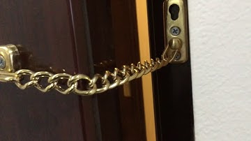 Chốt xích cửa loại tốt nhất không lo dùng chun để mở lắp tại nhà 0989743199