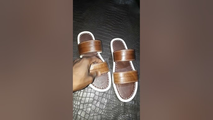 THE FOOTWEAR CHAMBER 👞 on X: Handmade leather palm slippers