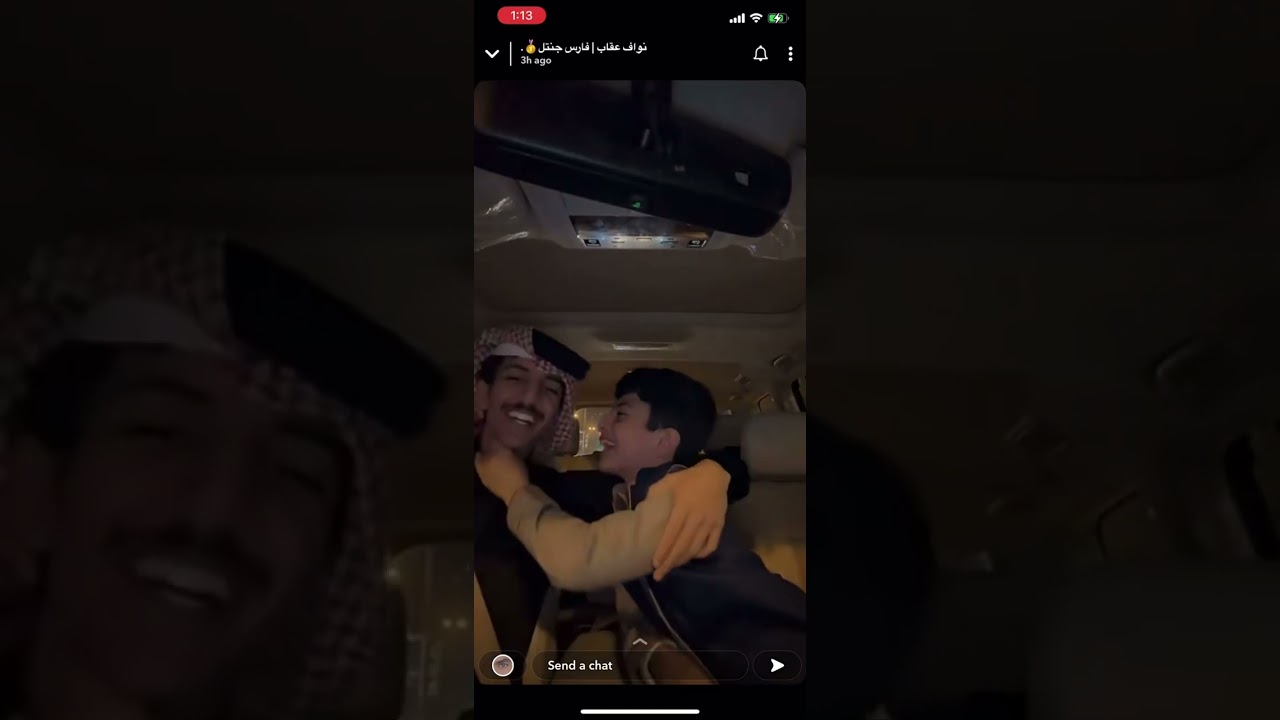 سنابات نواف عقاب مع حمود🤍