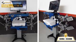 ALINEADORA TECHNO VECTOR TV-7202-T5S - INSTALACIÓN Y CAPACITACIÓN A NIVEL NACIONAL