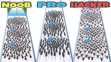 NOOB vs PRO vs HACKER in Moshquito 3D: Zodiac Runner