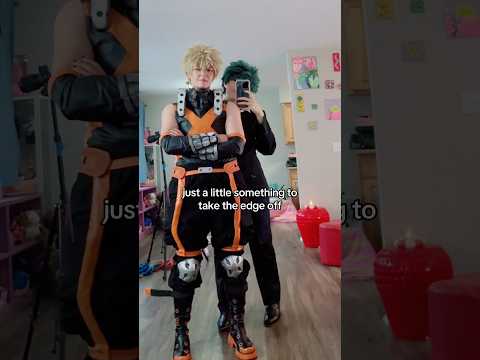 Need a 💥 to my 🥦 #mhacosplay #bakudeku #bkdk #bakugoucosplay #dekucosplay #mha #cosplay #bnha