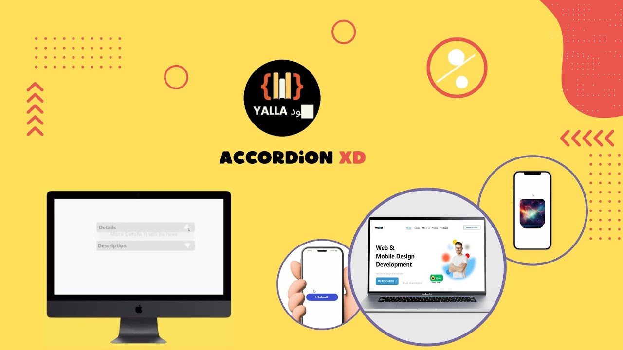 How to create Accordion by XD | XD Tutorial | - YouTube