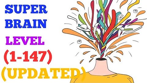 Super brain level 1-147 (Aaron.zhang) solution or walkthrough