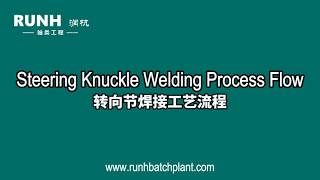 RUNH Steering Knuckle Welding Process | Manufacturing Workflow