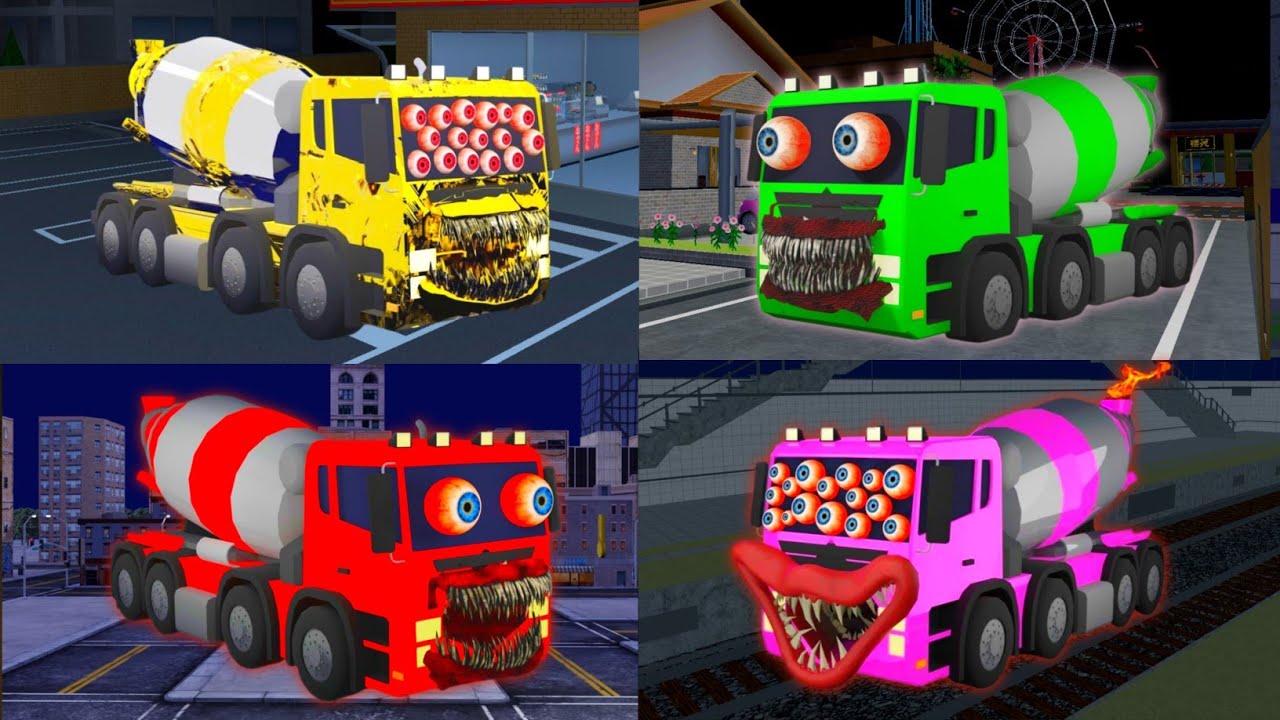 Compilation There's Horror Secret Place Truck Mixer Eater 😱 SAKURA SCHOOL SIMULATOR