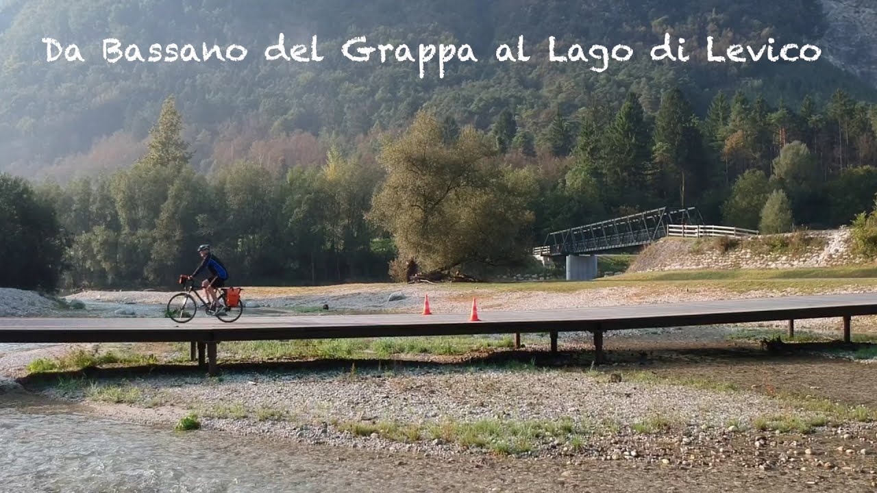 PISTA CICLABILE DELLA VALSUGANA - 76 Km -Da Bassano del Grappa a LAGO di Levico!