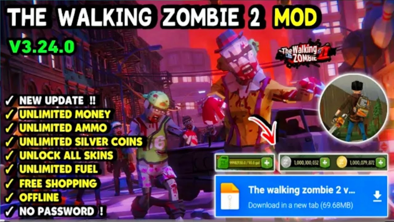 How To Download The Walking Zombie 2 Mod Apk (Unlimited