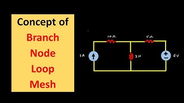 Circuit Terminology : Branch, Node, Loop And Mesh