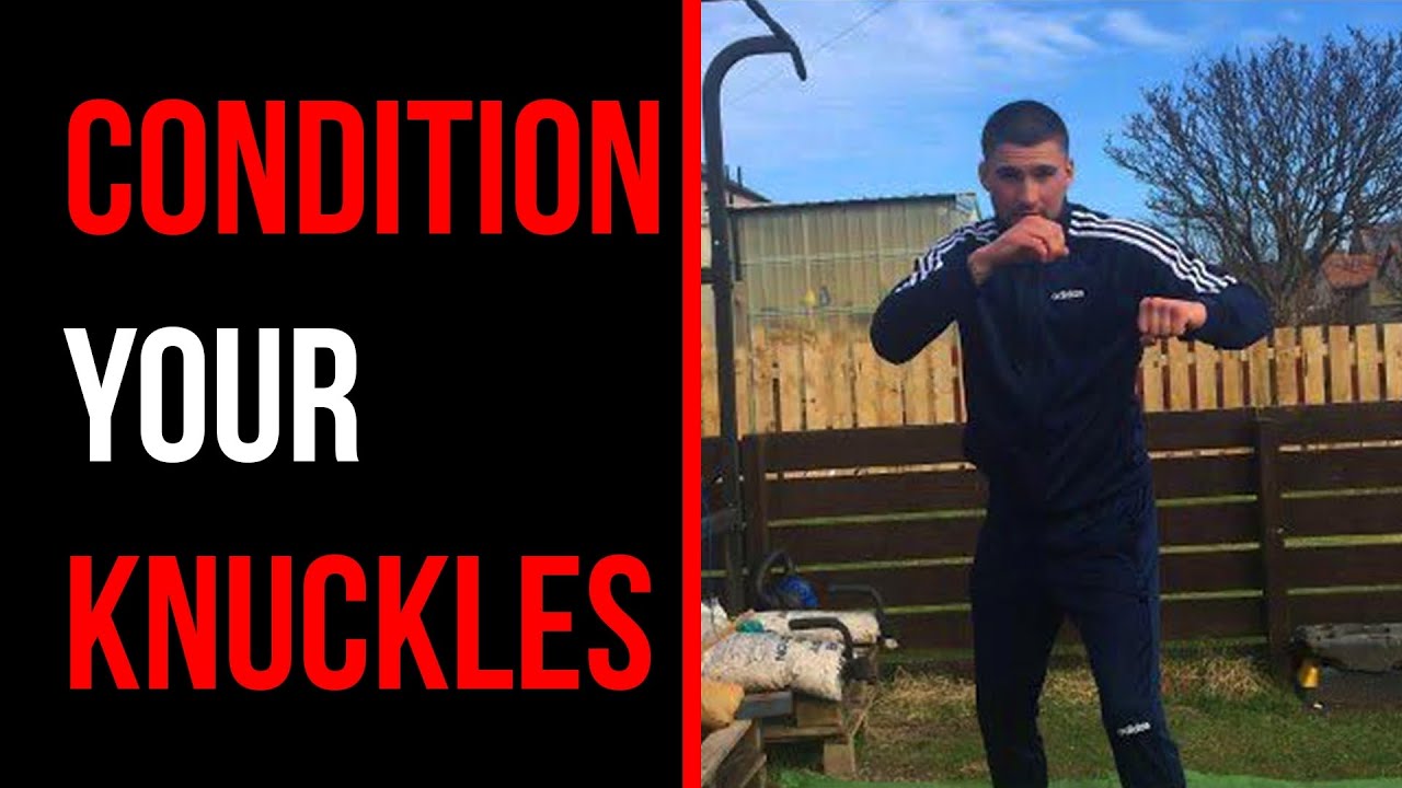 How to condition your KNUCKLES for Bare Knuckle Boxing. The best way to