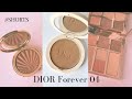 DIOR FOREVER Natural Bronze 04 Tan Bronze | Comparison swatches | #shorts