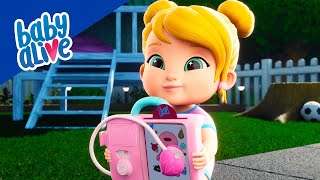 Baby Alive Official 💦 Charlie Gets a Boo Boo ⚽️ Kids Videos 💕