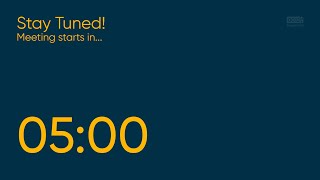 5 Minute Meeting Countdown - Perfect Zoom & Teams Timer 5 Minute Meeting Countdown - Perfect Zoom & Teams Timer