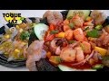 Molcajete de Mariscos | Aguachile Rojo (Toque y Sazón)