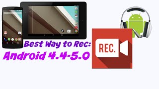 *BEST WAY* Record your Android Screen NO ROOT/COMPUTER (Android 5.0) screenshot 1