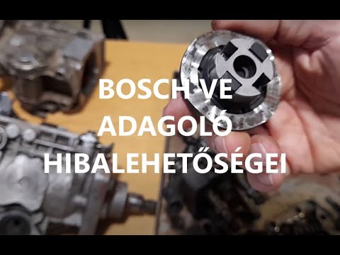 Forgóelosztós adagoló hibalehetőségei Bosch VE - YouTube