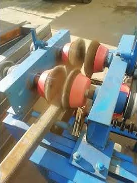 Станок для чистки ржавчины - YouTube