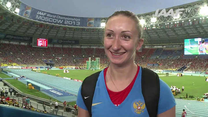 Moscow 2013 - Anastasia SAVCHENKO RUS - Pole Vault...