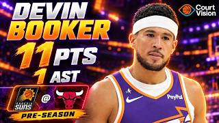 Devin Booker - 11 Points, 1 Assist vs Bulls - 2026-27 Preseason
