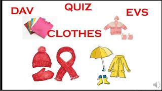 Celebrity QUIZ | CLOTHES | EVS | CLASS 1 | SEASONAL CLOTHES | Profile