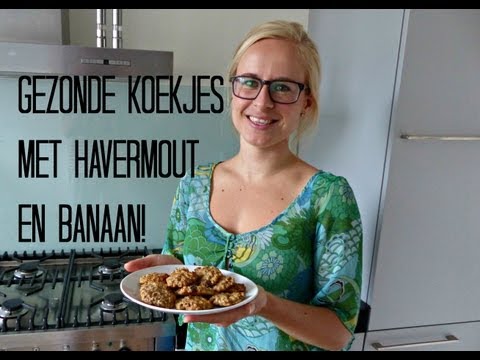 Recept: Gezonde Koekjes met Havermout en Banaan