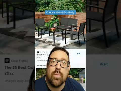 Video: Trebate balkonski namještaj?