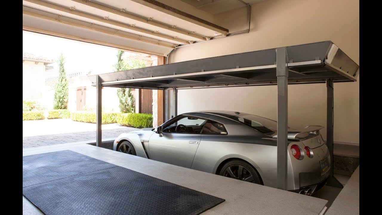 Modern Technology: Car Elevator in House
