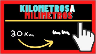 Convertir Kilómetros (km) a Milímetros (mm) | 💥Conversiones 💥