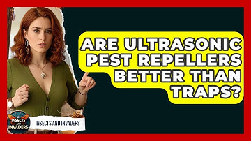 Are Ultrasonic Pest Repellers Better Than Traps? - Insects and Invaders
