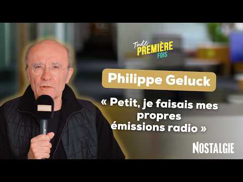 Philippe Geluck recounts his very first times: microphone, television, and first gags.