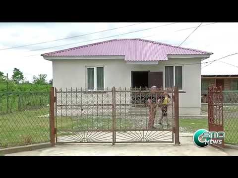 ზუგდიდში 14 დევნილ ოჯახს სახლები აუშენეს