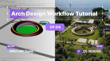 D5 Render Beginner Tutorial for Sky, Environment, AI for Stylized Renders | EP.04