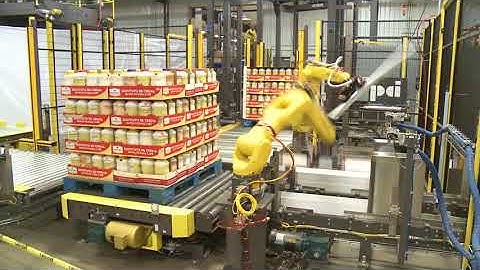 Brenton Mach-2 Tray Packer,  Conventional Palletizer, Robotic Corner Board Applicator