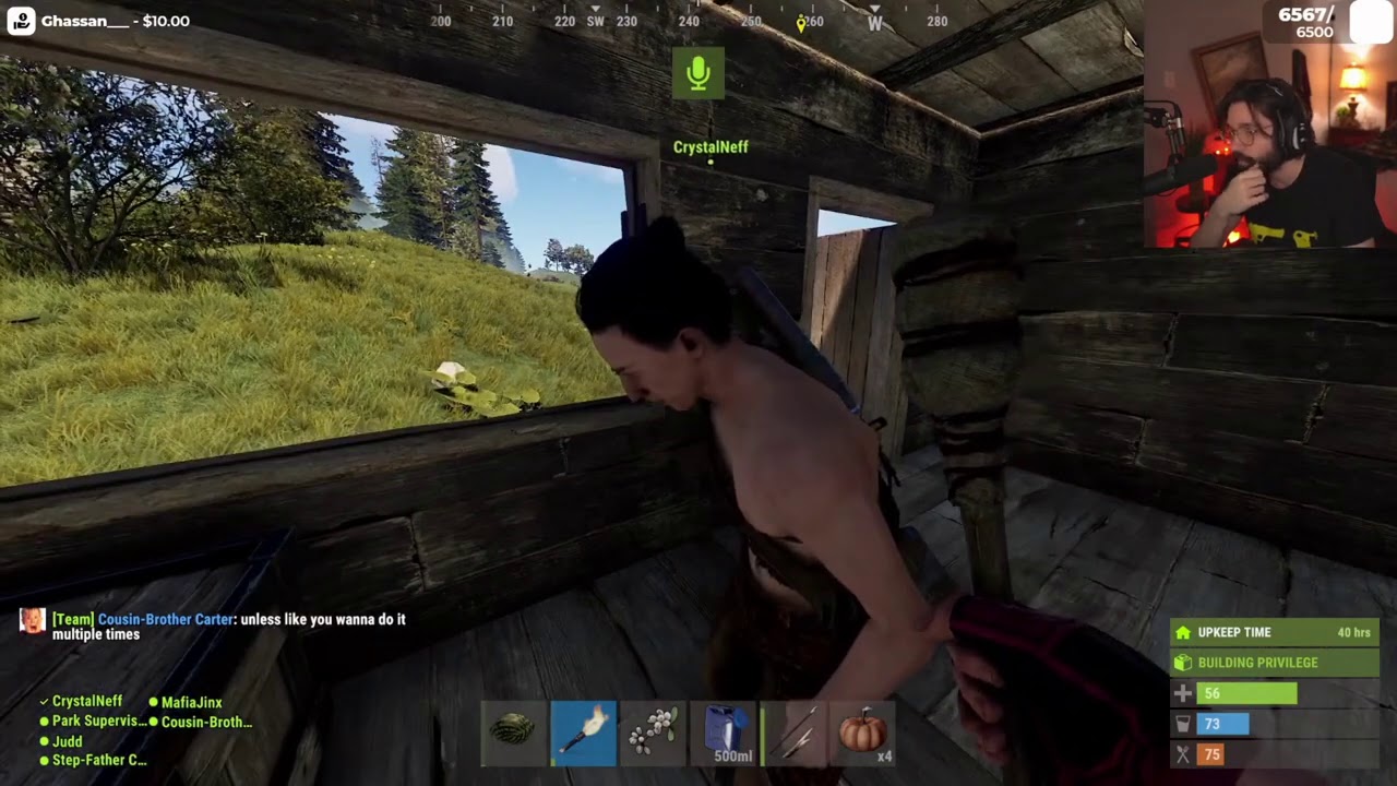 CrystalNeff and Step Father Cyr having a normal conversation - [OTV Rust 