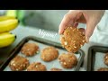 VEGAN BANANA COOKIESㅣGalleta Vegana con PlatanoㅣMartes de Postre