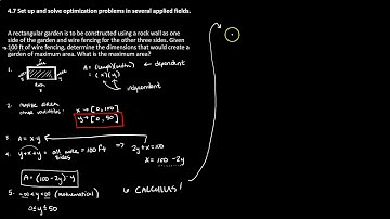 4.7 Applied Optimization Problems