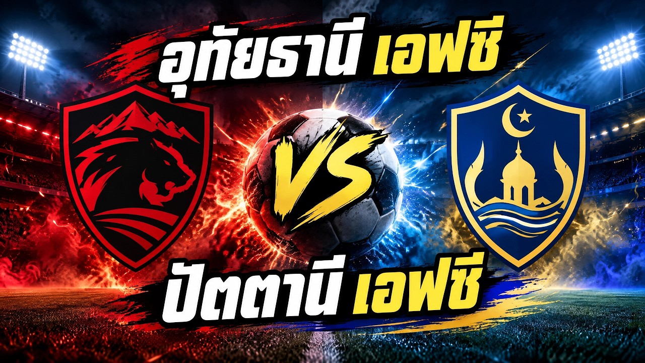 🔴[LIVE] ถ่ายทอดสดฟุตบอล บอลไทย : อุทัยธานี เอฟซีVS ปัตตานี เอฟซีออ | #บอลไทยวันนี้ #ดูบอลสดวันนี้ 2026-09-12 20:30